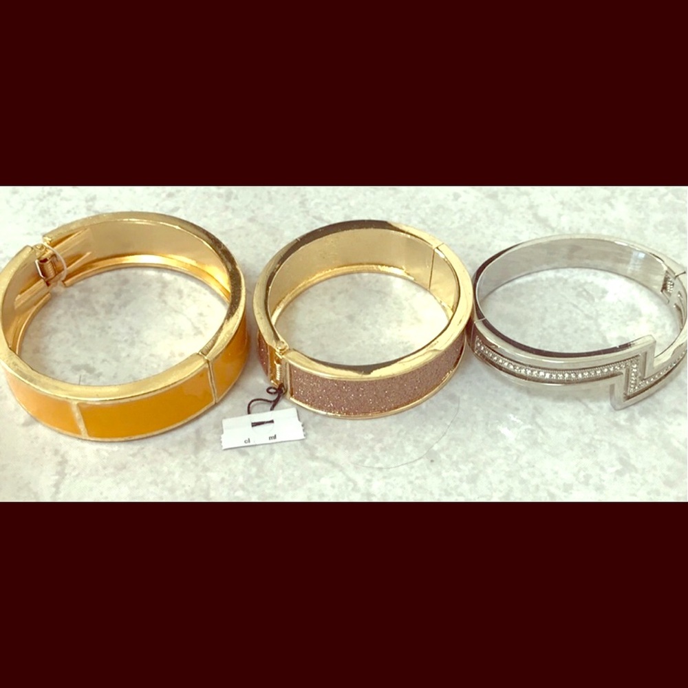3 clasp bracelets (one size fits all)
